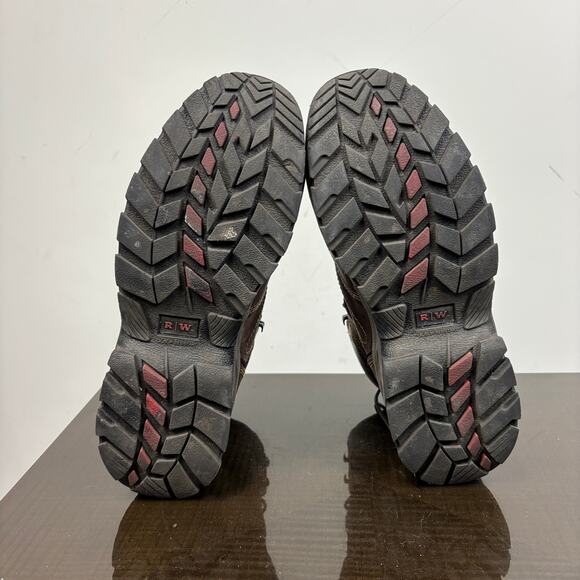 Red Wing 2205 6" Aluminum Safety Toe Lace Up Boots Men's 9 Workwear Hike - Picture 7 of 11